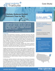 Clinilabs Reduces Patient Outreach Time by 85%