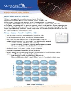 clinilabs brochure cover